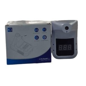 Termómetro Infrarrojo K3 – Medición Sin Contacto en 0.1s, Precisión ±0.2 °C, Alarma Integrada